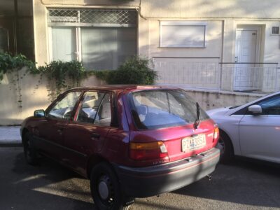 Κλοπή TOYOTA starlet Αυτοκίνητο- Θεσσαλονίκη Αυτοκίνητο- Ανατολική.